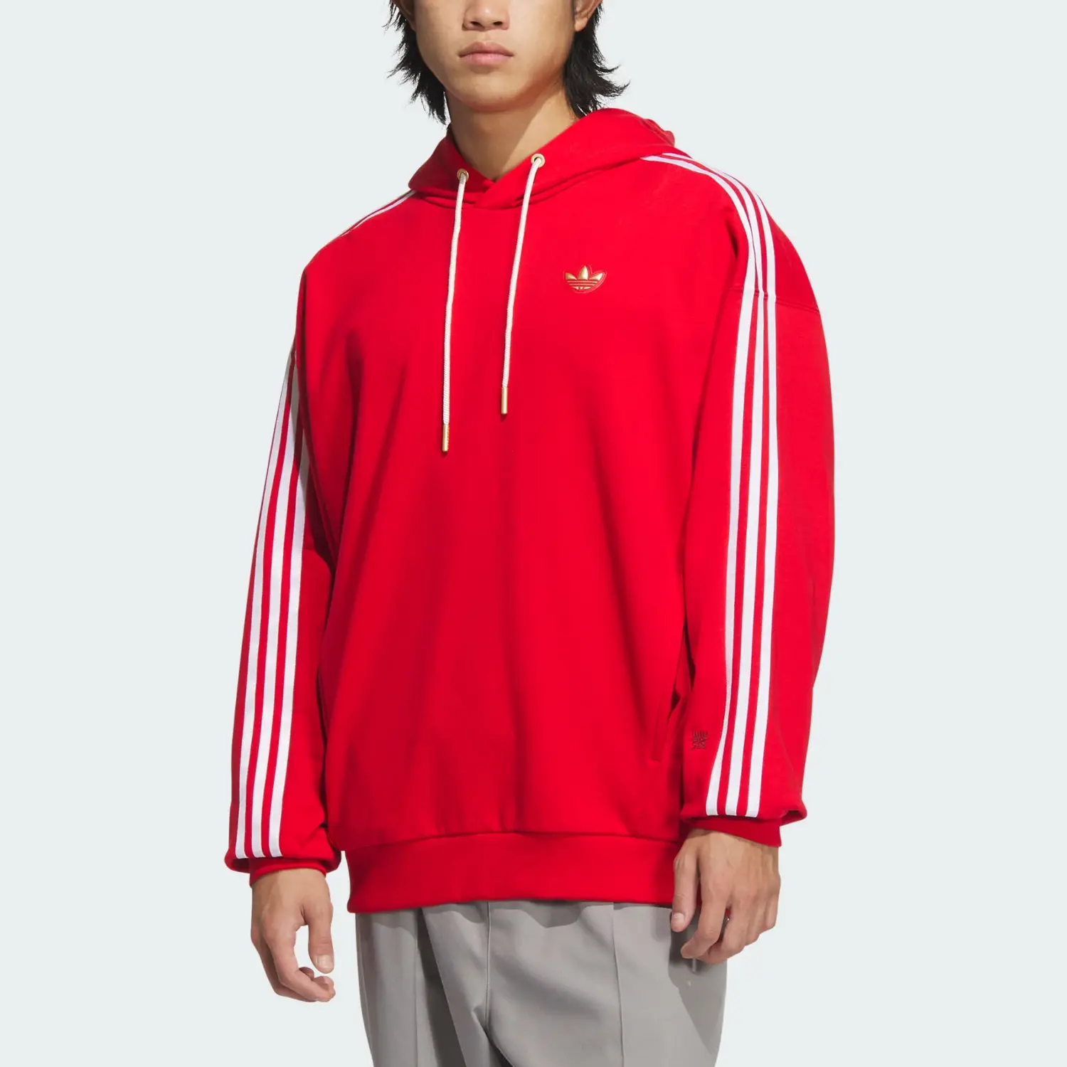 Новый свитшот Unisex Light Scarlet Adidas Originals, Light Scarlet — фото 4