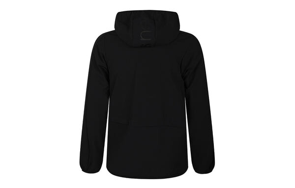 Куртка adidas neo Sports Windproof Hooded Jacket Black, черный — фото 2