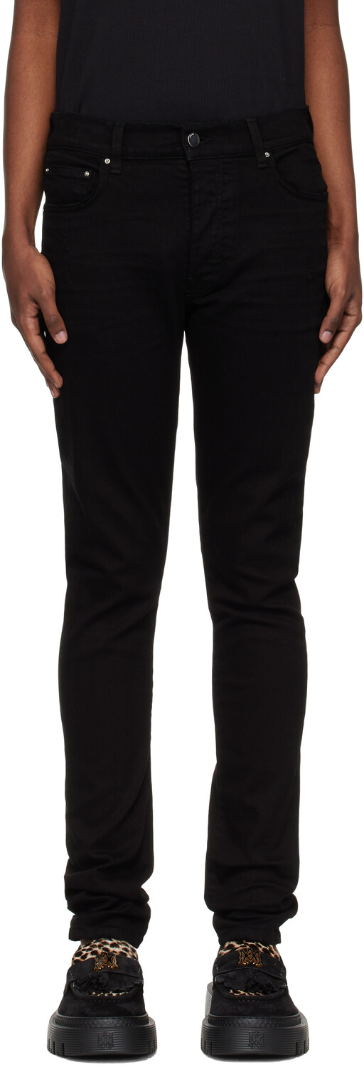 

Черные джинсы Stack AMIRI, Black OD