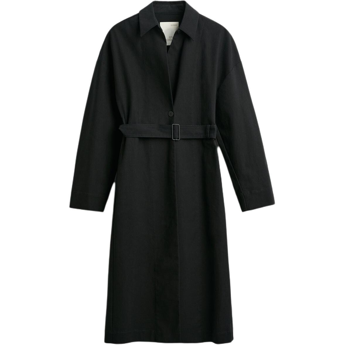 

Платье с длинными рукавами от Studio Nicholson Co-brand, женское, черное Zara