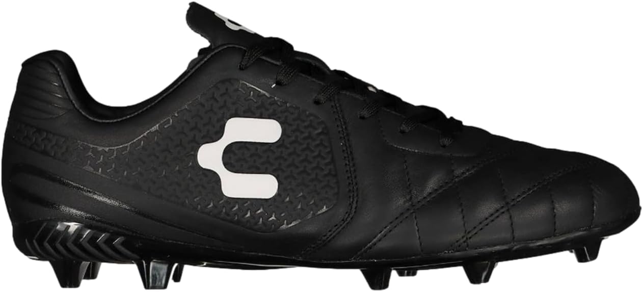 

Футбольные бутсы Charly Legendario 2.0 LT для твердого грунта - кожа верх, повышенная прочность, отличное сцепление на твердом грунте, черный