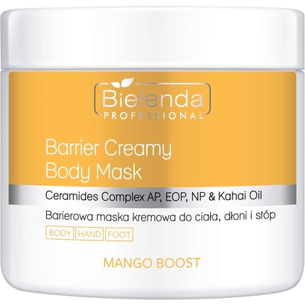 

Профессиональная кремовая маска для тела Mango Boost Barrier 600 г Bielenda