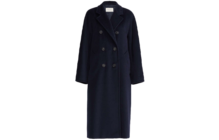 

MaxMara Ультрамариновое бархатное пальто женское, Ultramarine Cyan