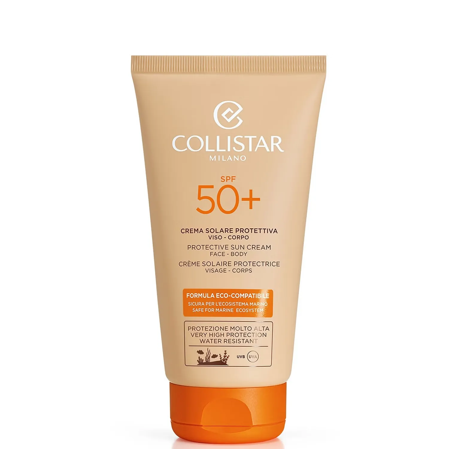 

Защитный солнцезащитный крем для лица и тела SPF 50+ 150мл Collistar