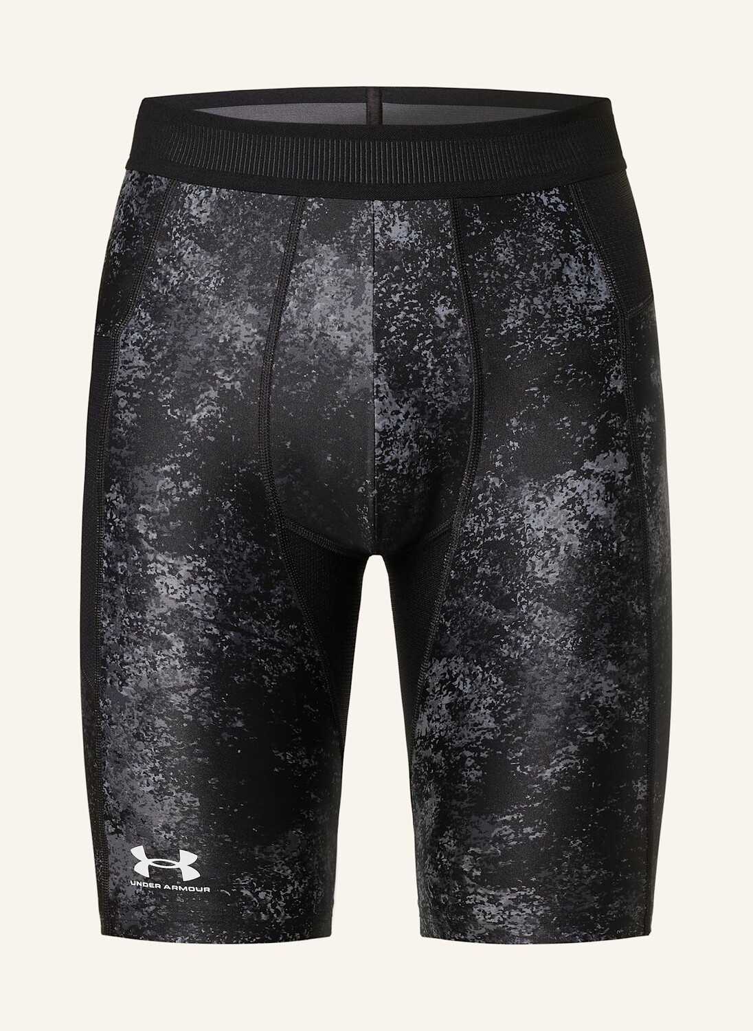 

Шорты тренировочные ua heatgear UNDER ARMOUR, черный/серый