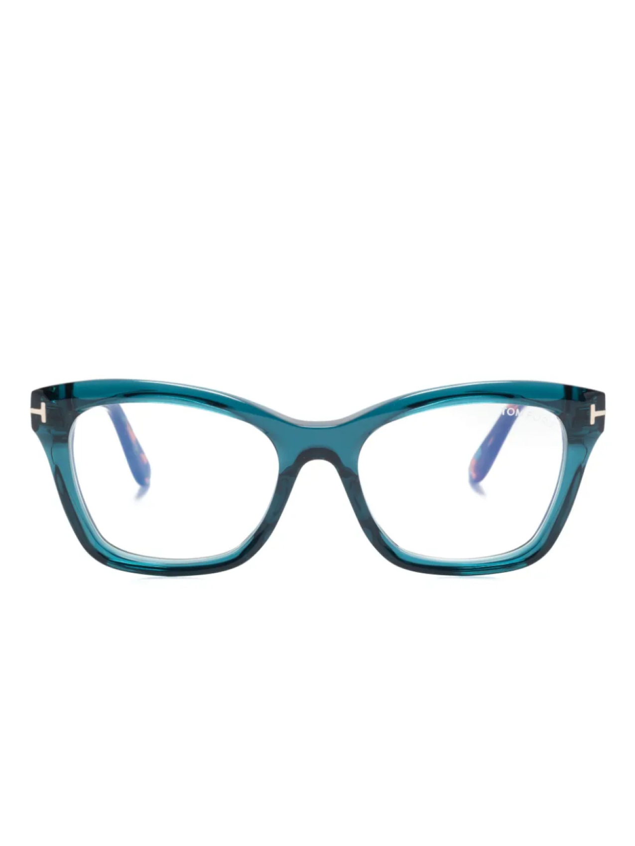 

TOM FORD Eyewear очки FT5909B в оправе 'кошачий глаз', синий