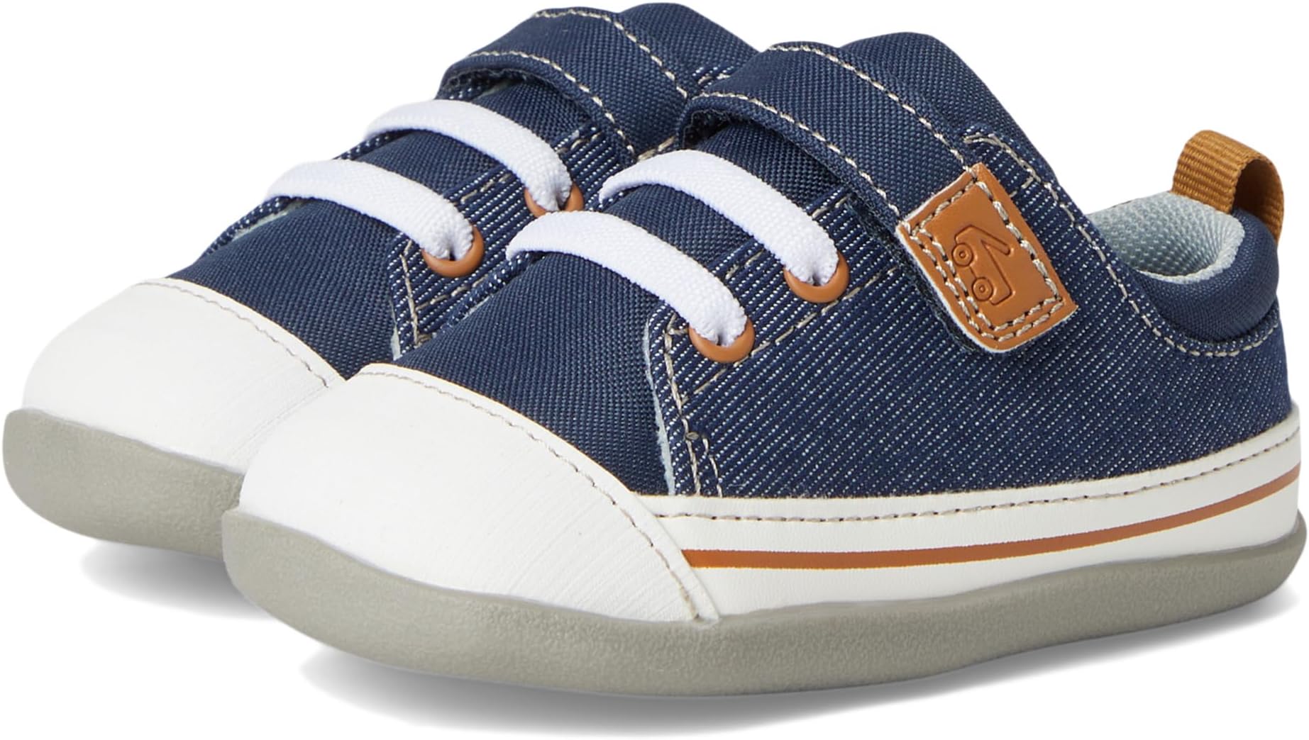 

Кроссовки See Kai Run Stevie Mini, цвет Navy Denim