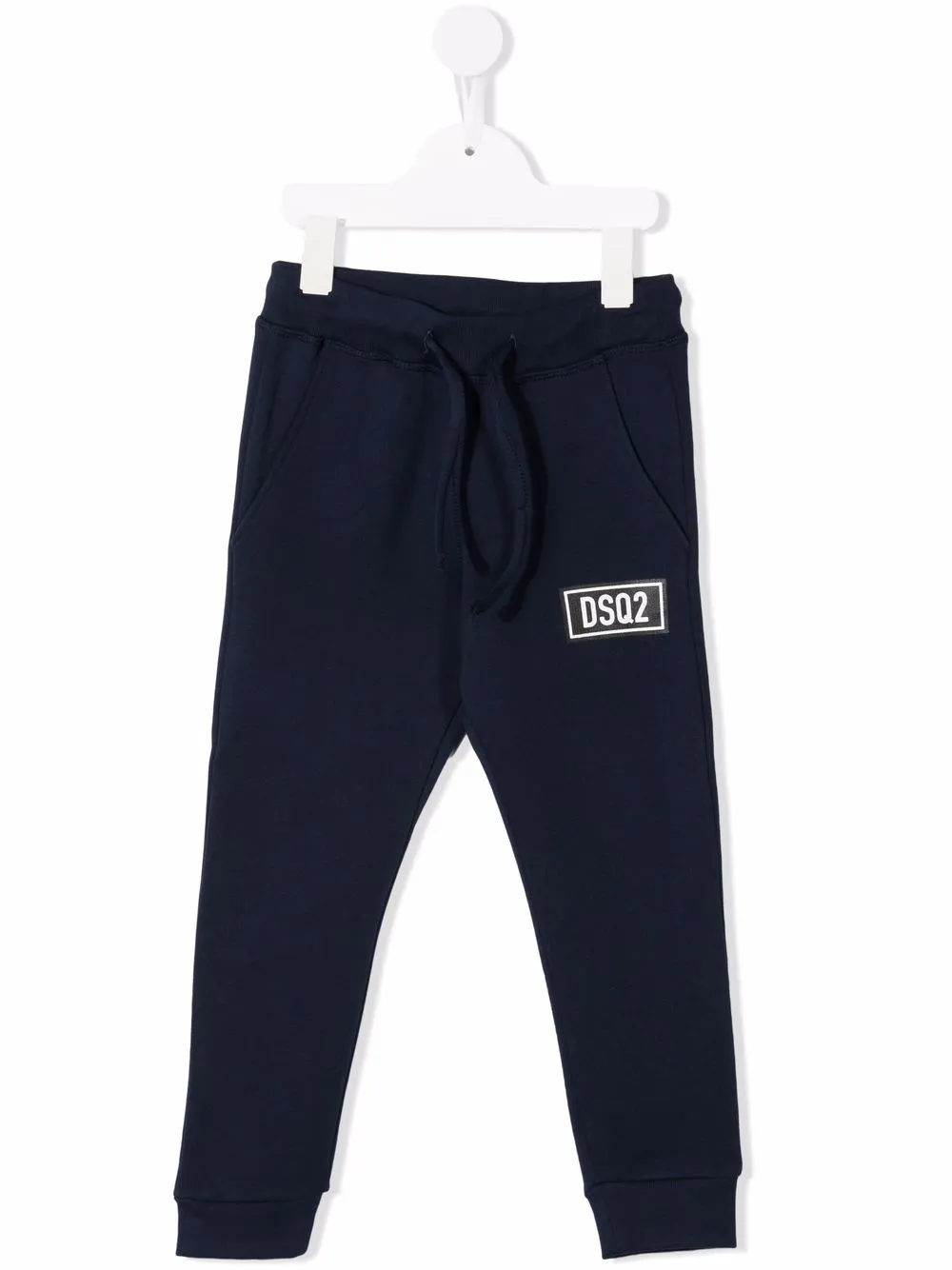 

Спортивные брюки с графичным принтом DSQUARED2 KIDS, синий