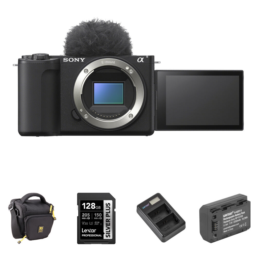 

Беззеркальная камера Sony ZV-E10 II Mirrorless Camera with Basic Bundle (Black)