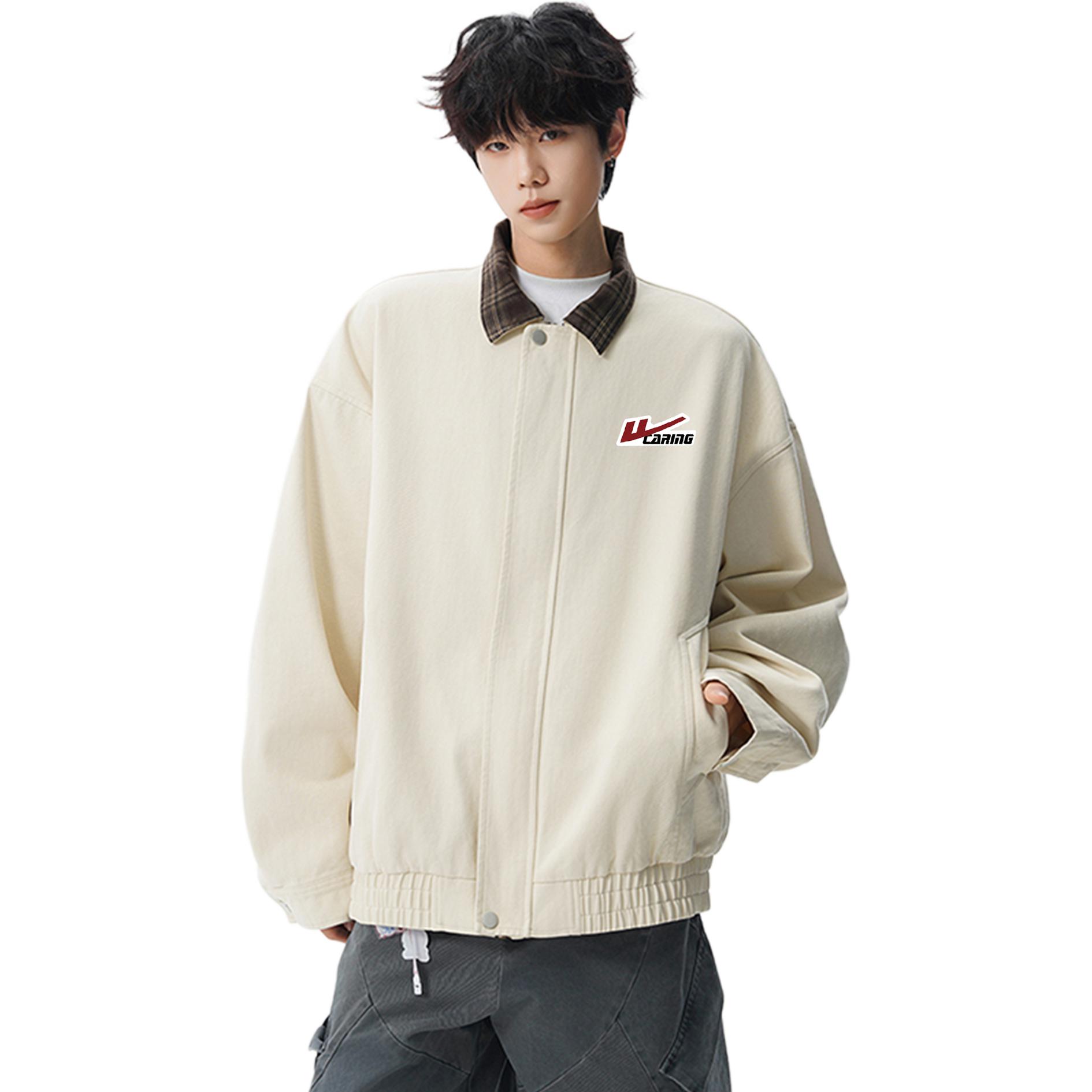 

Куртка Unisex Lapel Moderate Workwear WARRIOR, хаки (diy badge)