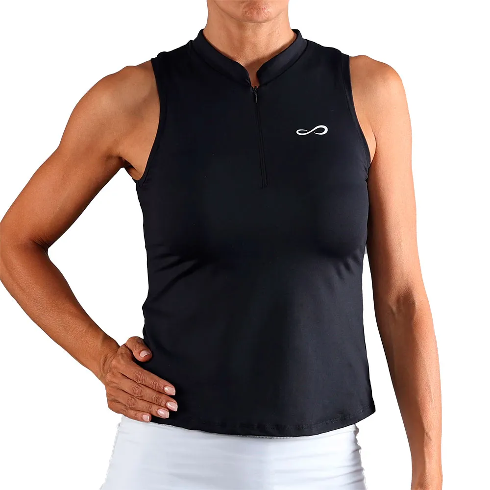 

Поло без рукавов Endless Glam, черный