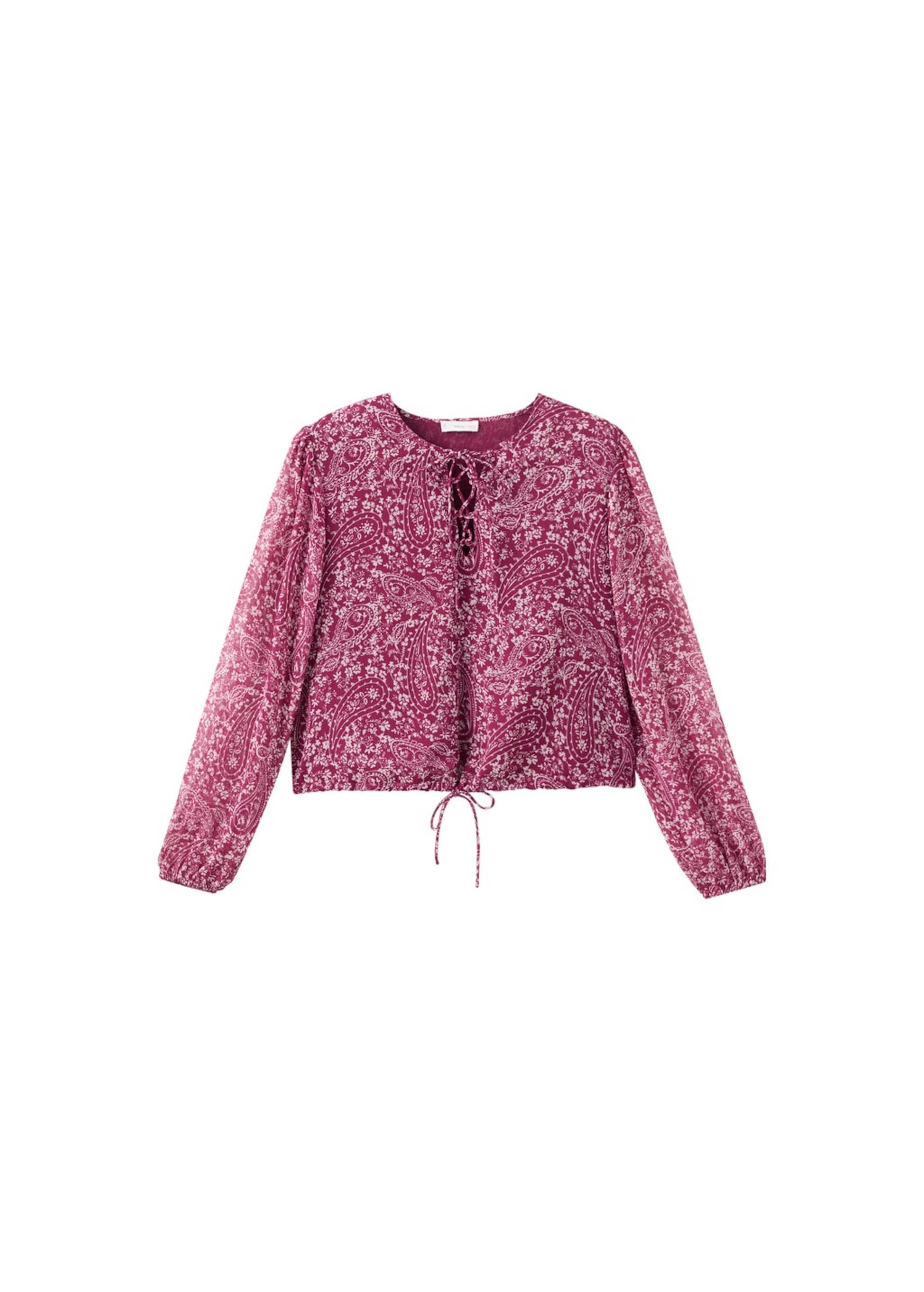 

MANGO TEEN Блузка 'Inest' в рубиново-красном цвете