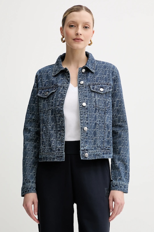 

Хлопковая футболка Armani Exchange, белый