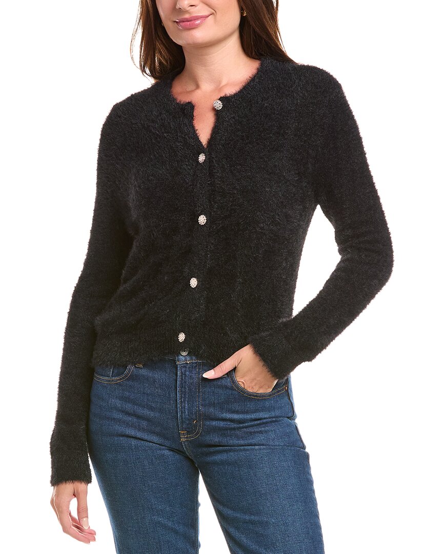 

Дождь и роза Кардиган с вышивкой Rain + Rose, черный