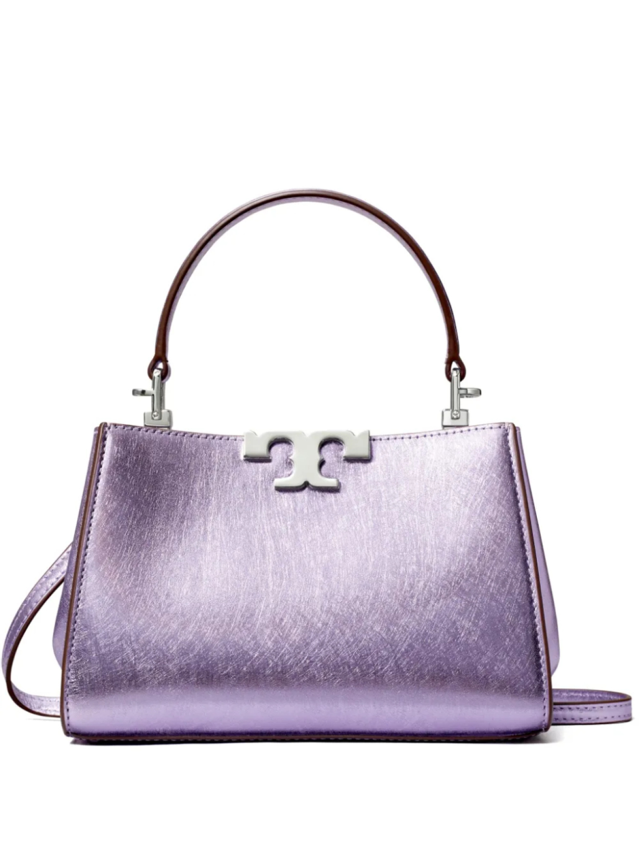 

Tory Burch сумка-тоут Eleanor размера мини, фиолетовый