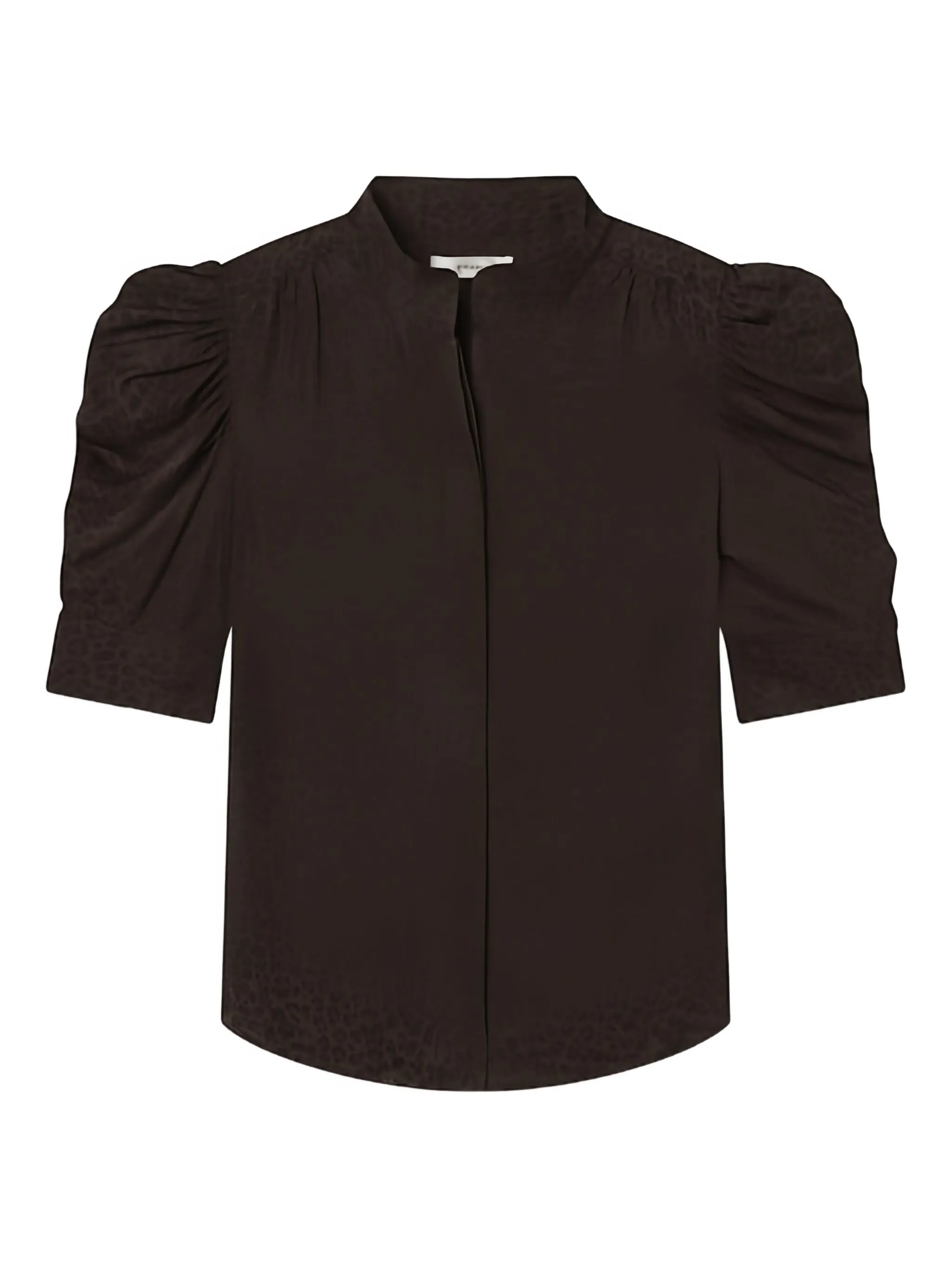 

Шелковый топ Gillian Frame, черный