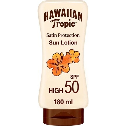 

Солнцезащитный лосьон Satin Protection Spf 50 с манго и маслом ши 180мл, Hawaiian Tropic