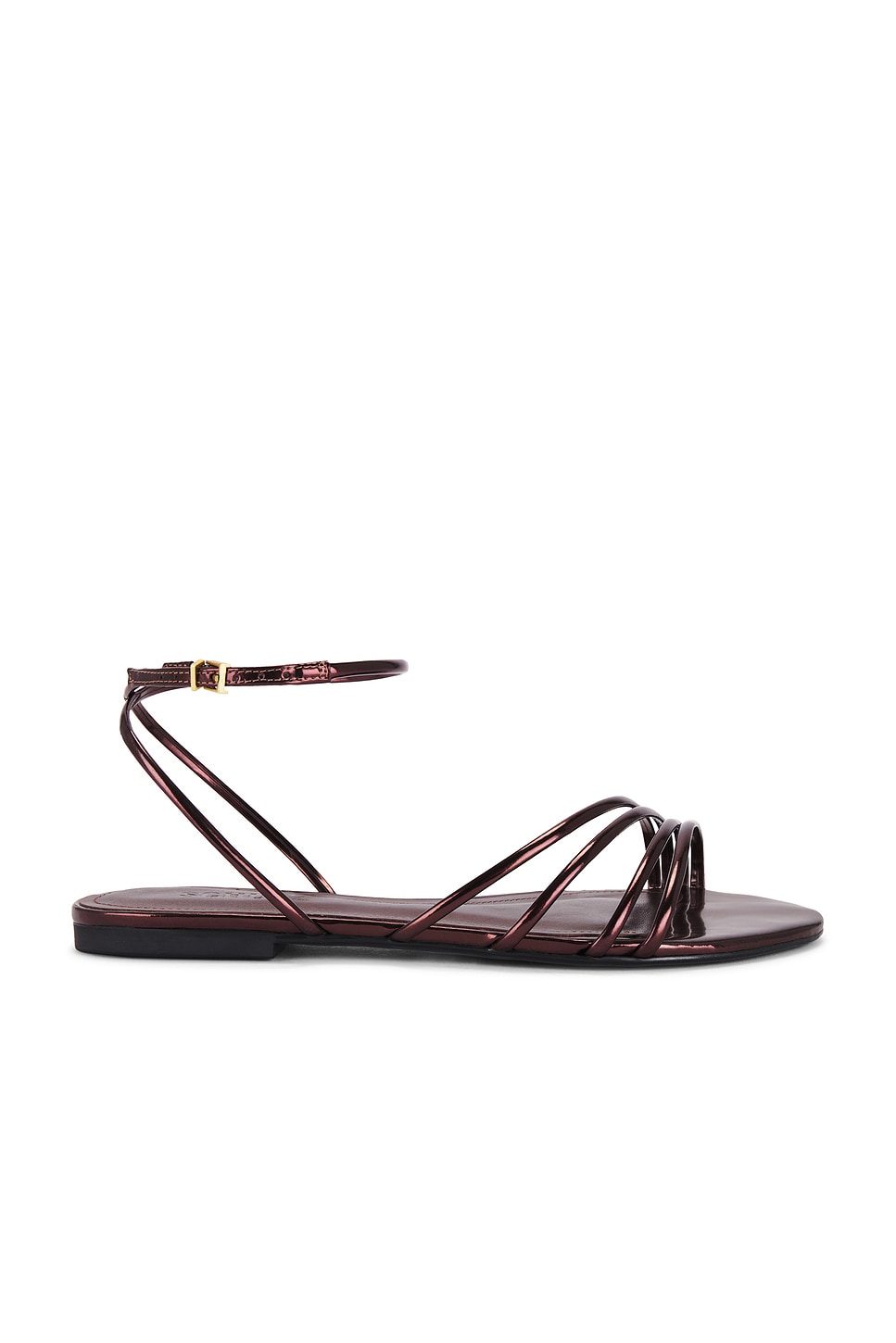 Босоножки на плоской подошве Inez Schutz, dark brown