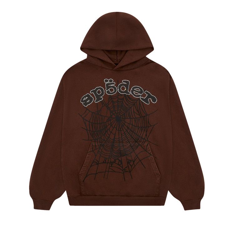 

Худи Sp5der Og Web Hoodie, Brown