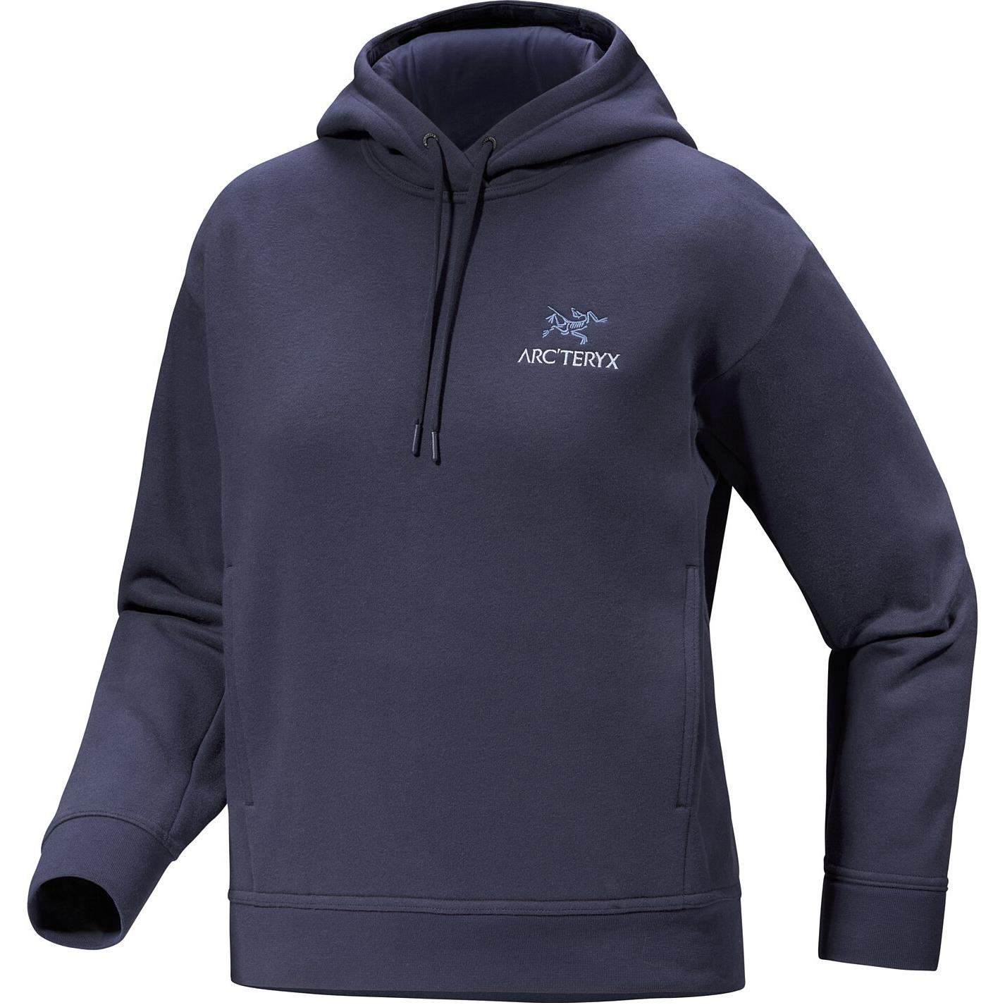 

Женская толстовка с эмблемой Arcteryx, Black Sapphires/Black Sapphire