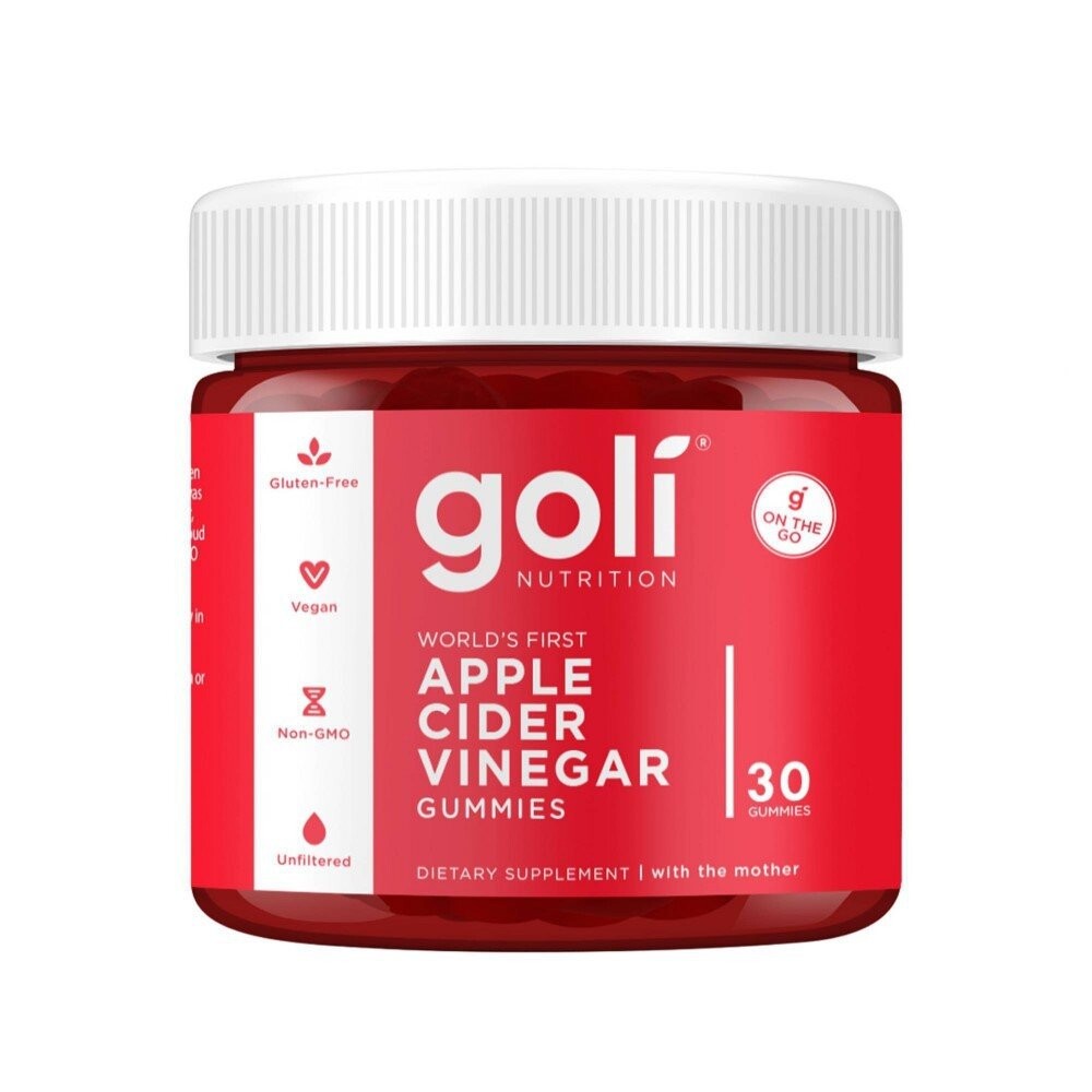 

Диетическая добавка, Goli Nutrition, яблочный уксус, 30 жевательных конфет
