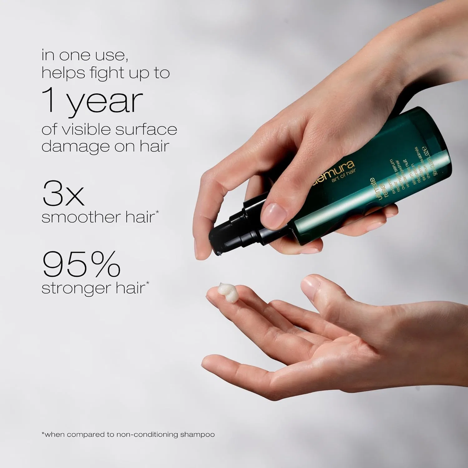 Ночная сыворотка Shu Uemura Ultimate Reset для очень поврежденных волос Shu Uemura Art Of Hair — фото 4