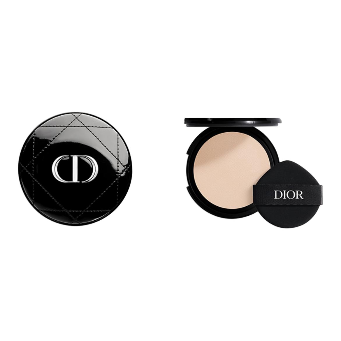 Набор Dior Forever Skin Glow Cushion: сменный блок оттенка и глянцевый футляр, #00.5N