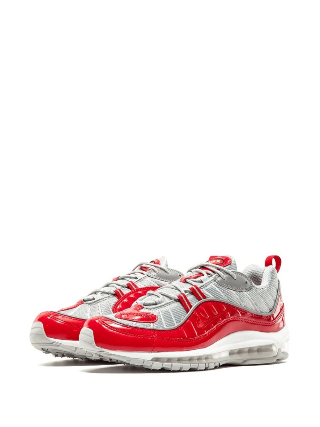 Nike кроссовки Air Max 98 из коллаборации с Supreme, красный — фото 2