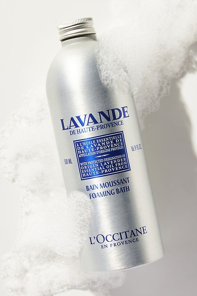 

Пенящееся мыло для ванны L'Occitane Лавандовое, серый