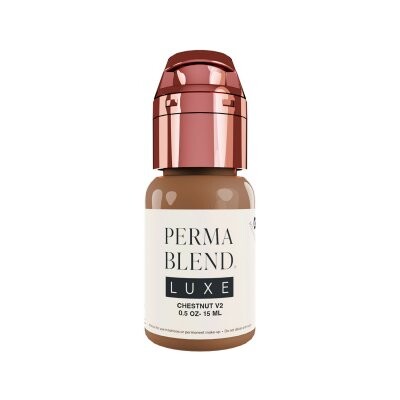 

Perma Blend Luxe, Пигмент для перманентного макияжа бровей Каштан V2, 15 мл