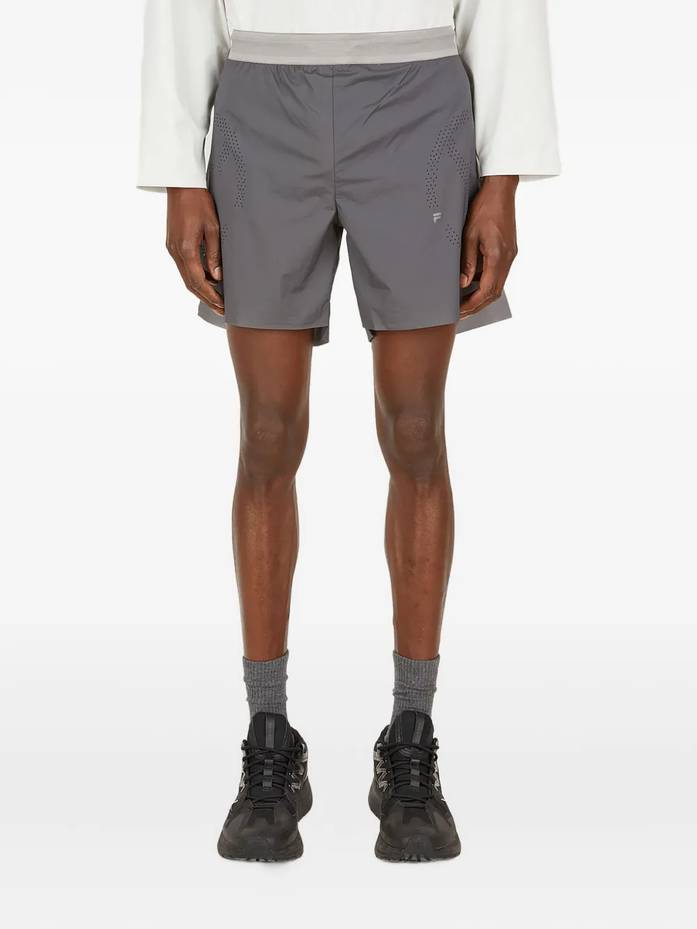 

X Спортивные шорты Slam Jam Redefined Fila, серый