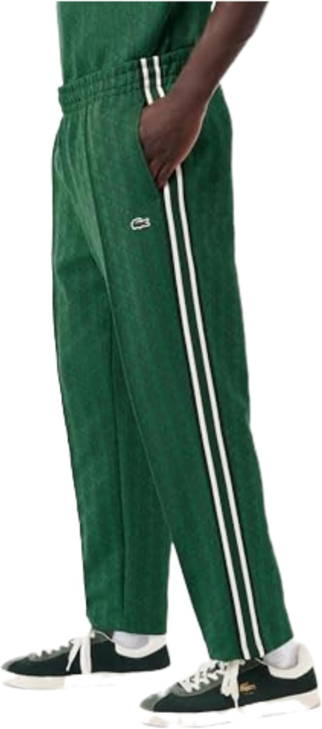 

Мужские спортивные брюки Lacoste Vintage Fit с монограммой и принтом, Rocket/Sinople