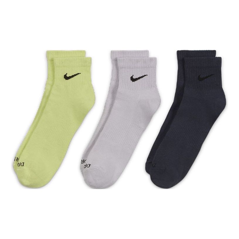 

Носки Nike Plus Lightweight Ankle Socks Unisex 3Pairs Yellow/Gray/Navy SX6893-913