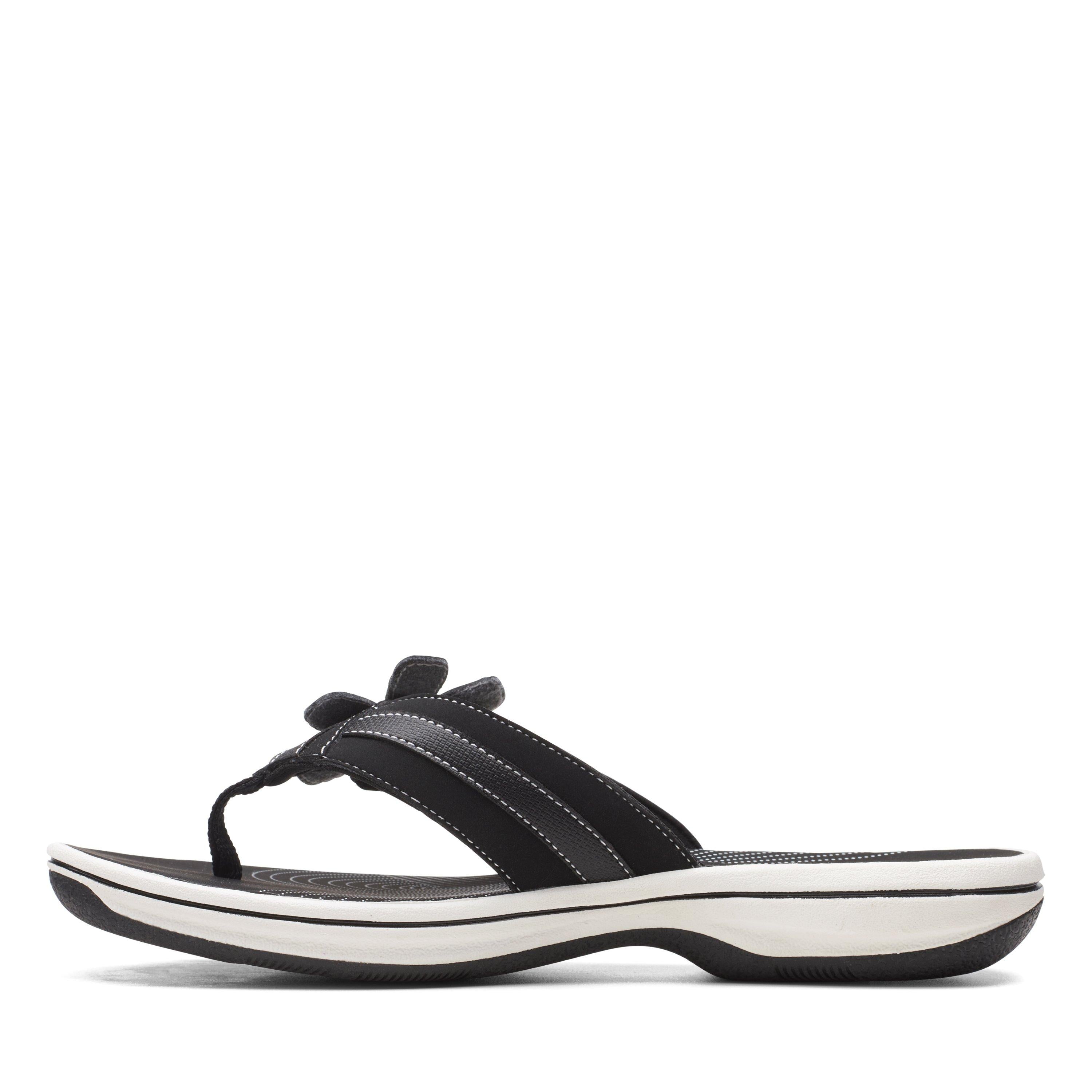 Классические туфли Clarks Brinkley Flora из черного синтетического материала — фото 4