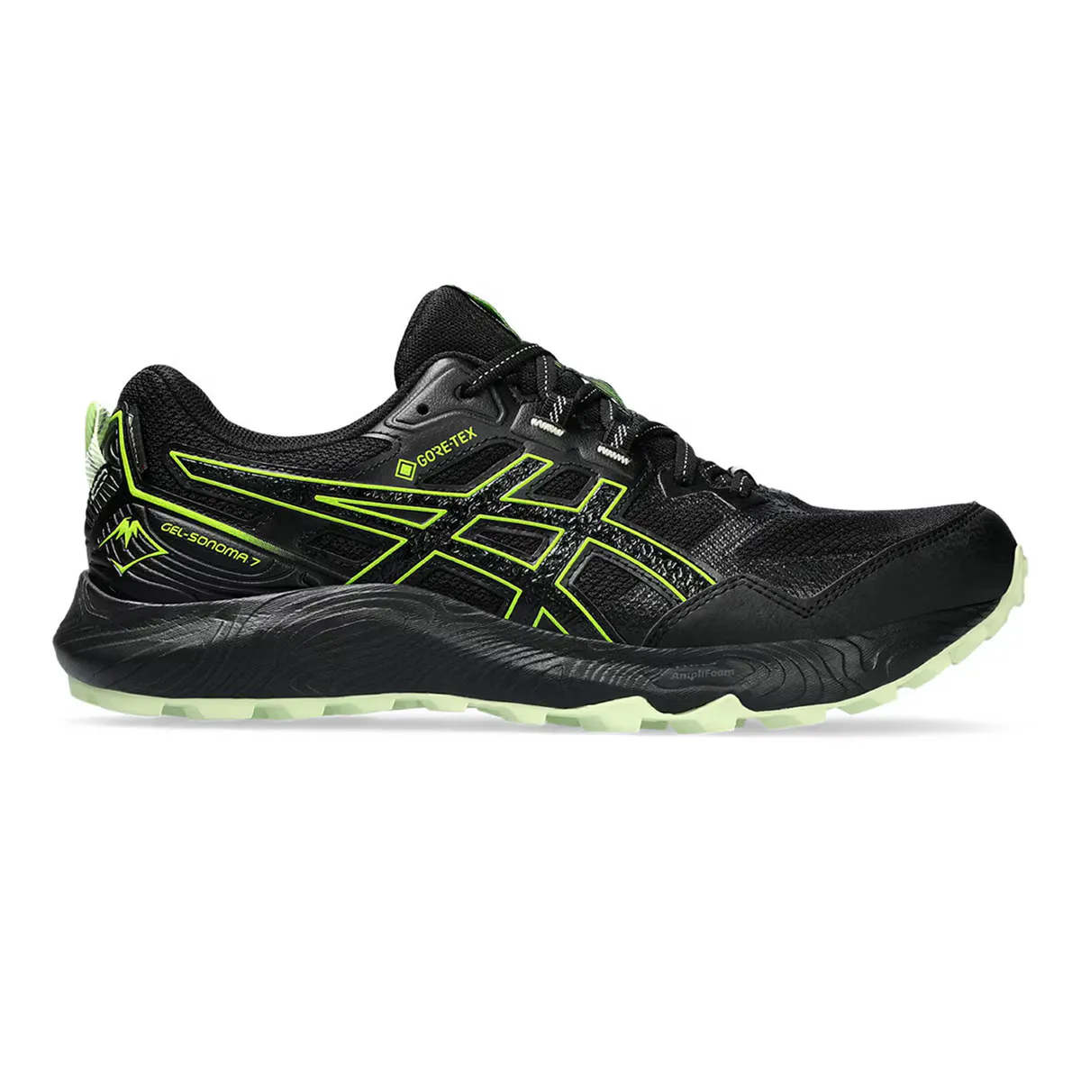

Мужские кроссовки Asics GEL-SONOMA 7 GTX Trail Running, черный/желтый