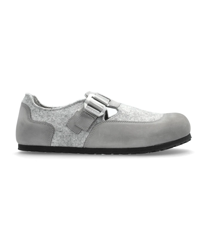 

Лондонские войлочные туфли Nova Birkenstock, серый