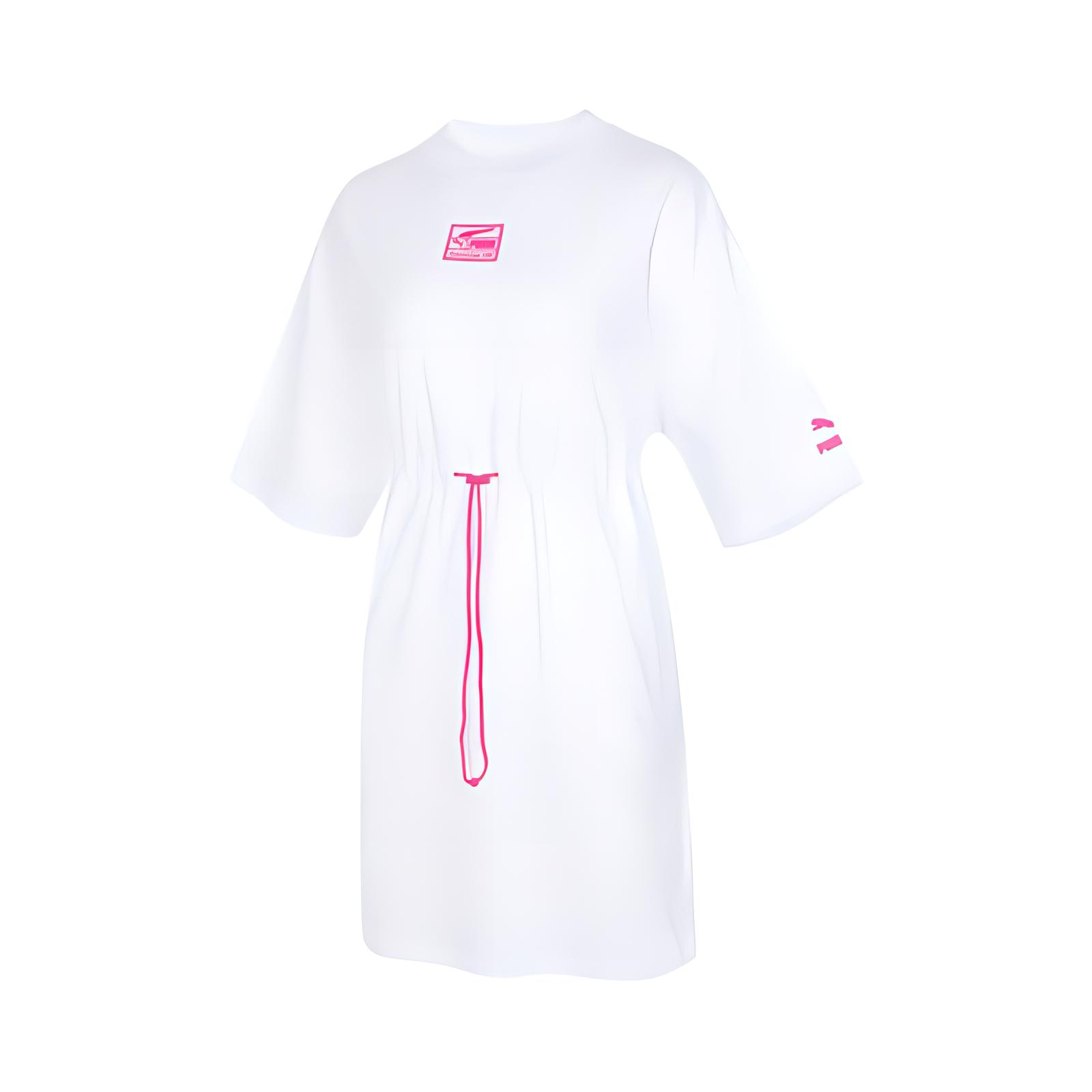 

PUMA Командное платье Urban с коротким рукавом для женщин белое