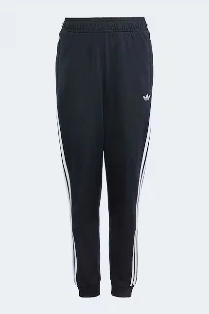 Спортивные штаны детские из полиэстера Adidas Originals, черный — фото 2