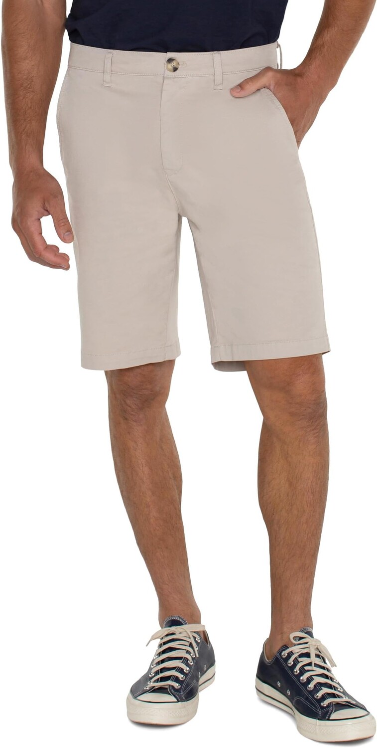 

Шорты Liverpool Los Angeles Modern Fit Twill Trouser Shor, цвет Cement