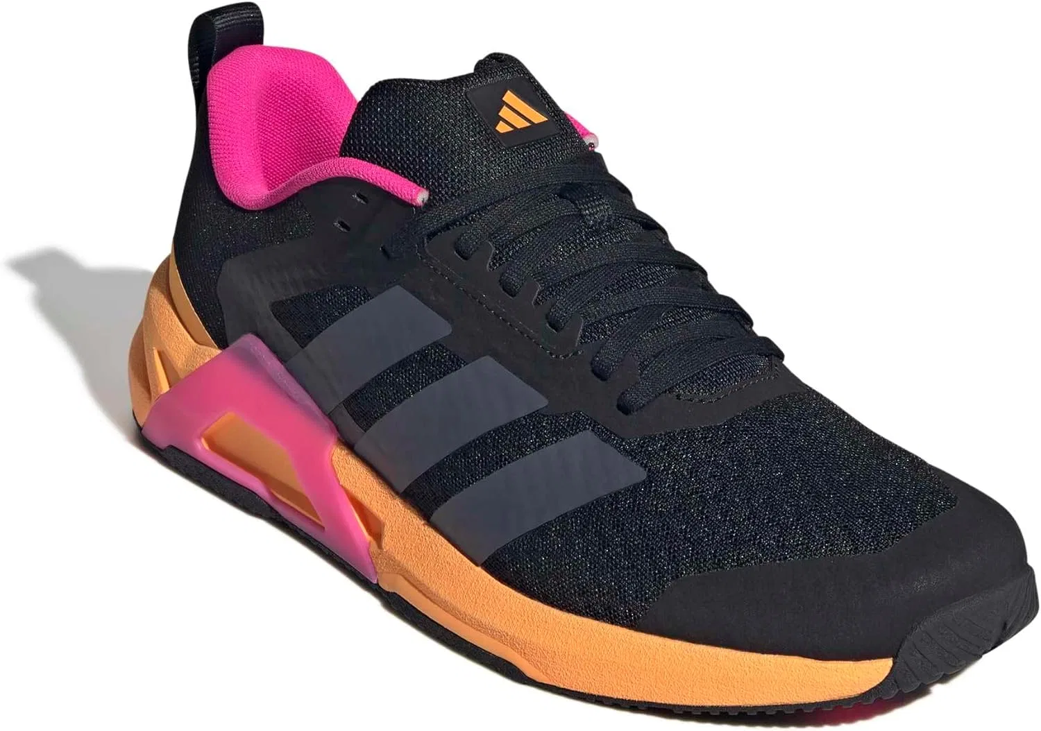 Мужские тренировочные кроссовки Adidas Dropset Control, Core Black Aurora Onix Shock Pink — фото 3