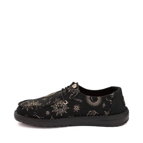 Слипоны Womens HEYDUDE Wendy Horoscopes Slip-On Casual Shoe, черный