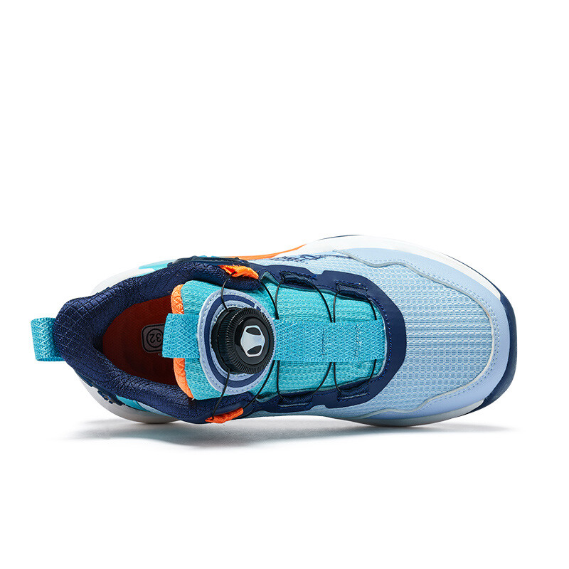 Дракон родил девятерых сыновей Детские баскетбольные кроссовки GS Low-top Big Wasp, черный — фото 3