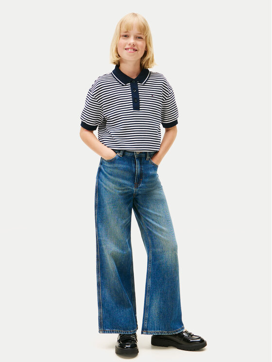 Джинсы wide leg KG0KG08745 Tommy Hilfiger, синий — фото 2