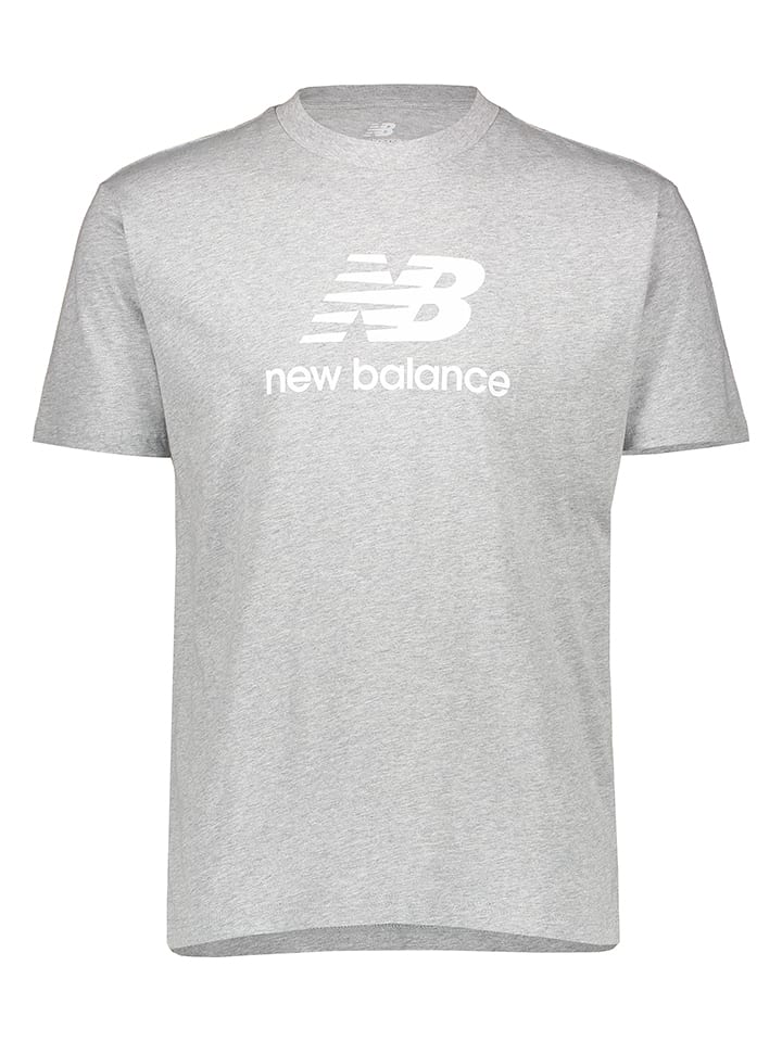 

New Balance Рубашка "Essentials" серого цвета