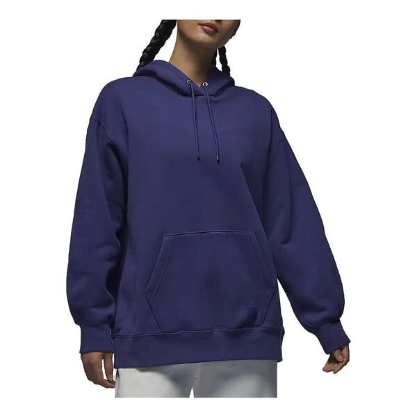 

Толстовка flight fleece hoodie 'purple' Air Jordan, фиолетовый