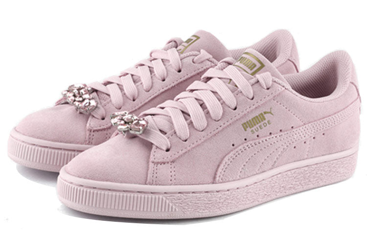 Кеды PUMA Suede Jewel Casual Sneakers Pink, розовый — фото 2