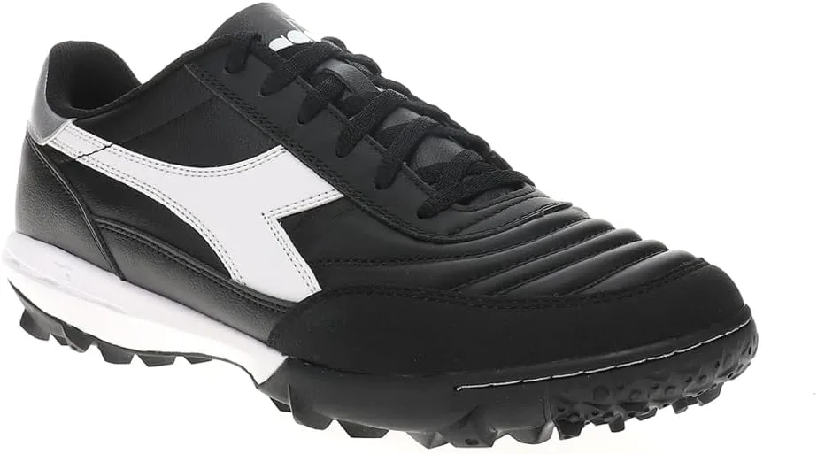 Мужские футбольные бутсы diadora Calcetto II для игры на искусственном газоне - черные, черный — фото 2