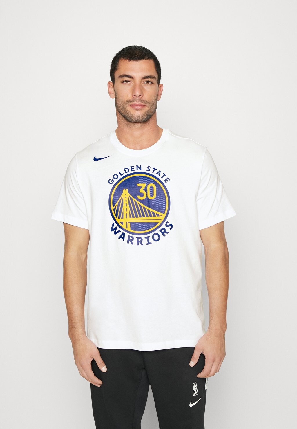 

Футболка с принтом Nba Golden State Warriors Steph Curry Name And Number Tee Nike, цвет white/curry stephen