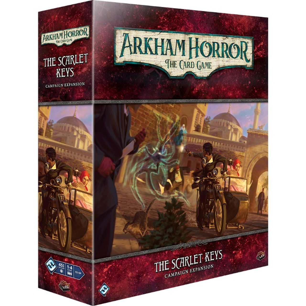 

Карточная игра Arkham Horror LCG: The Scarlet Keys Campaign Expansion