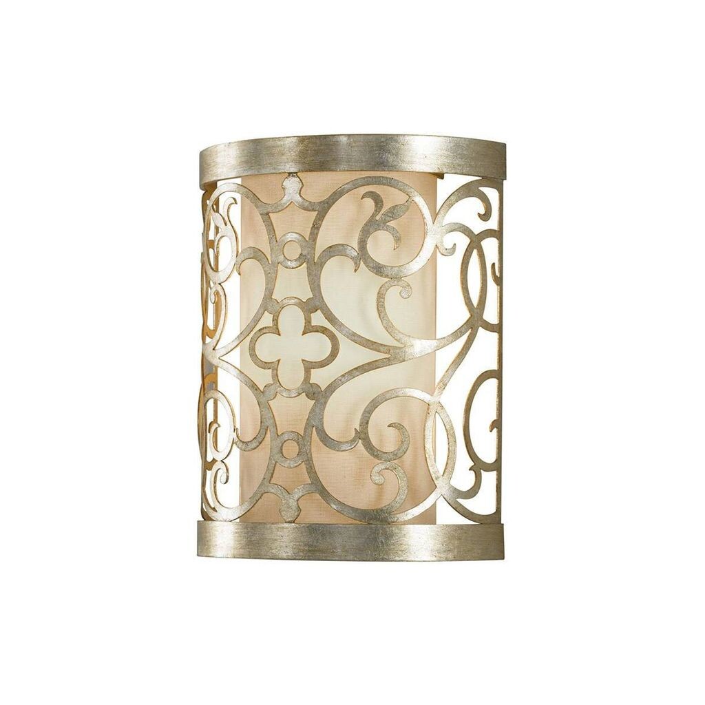 

Настенный светильник Arabesque, сусальное серебро, 24 см Elstead Lighting